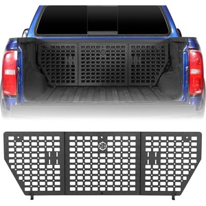 image:imageHooke Road Colorado Front Bed MOLLE Panel Cargo Rack for 20152022 Chevy Chevrolet Colorado amp GMC Canyon  Solid Steel Luggage Security Storage Truck Organizer