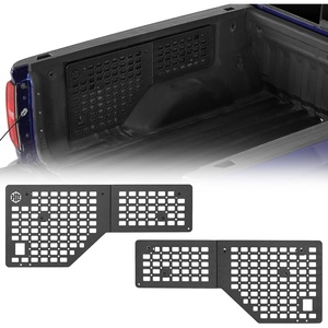 image:imageHooke Road Colorado Side Bed MOLLE Panel Cargo Rack for 20152022 Chevy Chevrolet Colorado amp GMC Canyon 52 Bed  2PCS Wheel Well Tool Storage Organizer