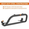 image:imageHooke Road 1418 Forester Tubular Bull Bar Front Bumper Guard for Subaru Forester 2014 2015 2016 2017 2018 Offroad Heavy Duty Steel Rally Push Bar with 2 Light Mounts Bolton Installation