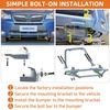 image:imageHooke Road 1418 Forester Tubular Front Bumper Bull Bar Rally Push Bar for 20142018 Subaru Forester Offroad Sturdy Steel Grille Guard with 4 Light Mount Tabs Nodrill Installation