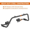 image:imageHooke Road 1519 Outback Front Bumper Bull Bar Rally Light Bar for Subaru Outback 2015 2016 2017 2018 2019 Sturdy Steel Bumper Guard with 4 Light Tabs NoDrill Installation