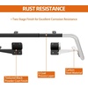 image:imageHooke Road 1519 Outback Front Bumper Bull Bar Rally Light Bar for Subaru Outback 2015 2016 2017 2018 2019 Sturdy Steel Bumper Guard with 4 Light Tabs NoDrill Installation