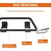 image:imageHooke Road 1519 Outback Rally Light Bar Steel Bumper for 20152019 Subaru Outback Front Bull Bar Push Bar with 4 Light Tabs Bolton Installation
