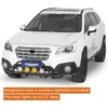 image:imageHooke Road 1519 Outback Rally Light Bar Steel Bumper for 20152019 Subaru Outback Front Bull Bar Push Bar with 4 Light Tabs Bolton Installation