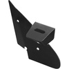 image:imageHooke Road 2PCS Hood Ditch Light Mounting Brackets for Subaru XV Crosstrek 2013 2014 2015 2016 2017 Solid Black Steel APillar Auxiliary Offroad Pod Light Mounts