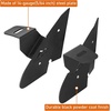 image:imageHooke Road 2PCS Hood Ditch Light Mounting Brackets for Subaru XV Crosstrek 2013 2014 2015 2016 2017 Solid Black Steel APillar Auxiliary Offroad Pod Light Mounts