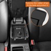 image:imageHooke Road Center Console Safe Lockbox Insert Armrest Storage for 20132017 Subaru XV Crosstrek Heavy Duty Safety Password Lock Box Vault Black Steel