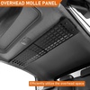 image:imageHooke Road Crosstrek Overhead MOLLE Panel Cargo Rack for 20132017 Subaru XV Crosstrek Rear Top Storage Steel Shelf Tool Organizer NoDrill Installation