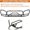 image:imageHooke Road Forester Rally Front Bumper Brush Guard for 20142018 Subaru Forester Sturdy Nugde Bull Bar with 4 Light Tabs NoDrill Installation