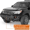 image:imageHooke Road GX460 Full Width Front Bumper wTube Grille Guard for 20102023 Lexus GX460 Offroad Bumper with Winch Plate Dring Mounts amp 4LED Lights Black Steel