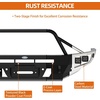 image:imageHooke Road GX460 Full Width Front Bumper wTube Grille Guard for 20102023 Lexus GX460 Offroad Bumper with Winch Plate Dring Mounts amp 4LED Lights Black Steel