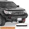 image:imageHooke Road GX460 Full Width Front Bumper wTube Grille Guard for 20102023 Lexus GX460 Offroad Bumper with Winch Plate Dring Mounts amp 4LED Lights Black Steel
