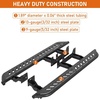 image:imageHooke Road GX460 Side Steps Rock Slider for 20102023 Lexus GX460 Steel Running Boards Nerf Bars with 757 Wide NonSlip Step Pads