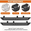 image:imageHooke Road GX460 Side Steps Rock Slider for 20102023 Lexus GX460 Steel Running Boards Nerf Bars with 757 Wide NonSlip Step Pads