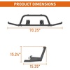 image:imageHooke Road Outback Front Bumper Nudge Bull Bar for Subaru Outback 2015 2016 2017 2018 2019 Rally Tubular Steel Bumper Guard with 4 Light Mounting Tabs NoDrill Installation