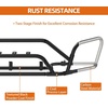 image:imageHooke Road Outback Rally Front Bumper Brush Guard for 20152019 Subaru Outback Sturdy Nugde Bull Bar with 4 Light Tabs NoDrill Installation