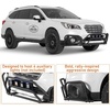 image:imageHooke Road Outback Rally Front Bumper Brush Guard for 20152019 Subaru Outback Sturdy Nugde Bull Bar with 4 Light Tabs NoDrill Installation