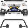 image:imageHooke Road 1519 Outback Front Bumper Bull Bar Rally Light Bar for Subaru Outback 2015 2016 2017 2018 2019 Sturdy Steel Bumper Guard with 4 Light Tabs NoDrill Installation