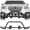 image:imageHooke Road 1519 Outback Rally Light Bar Steel Bumper for 20152019 Subaru Outback Front Bull Bar Push Bar with 4 Light Tabs Bolton Installation