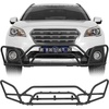 image:imageHooke Road Outback Rally Front Bumper Brush Guard for 20152019 Subaru Outback Sturdy Nugde Bull Bar with 4 Light Tabs NoDrill Installation