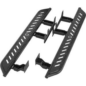 image:imageHooke Road GX460 Side Steps Rock Slider for 20102023 Lexus GX460 Steel Running Boards Nerf Bars with 757 Wide NonSlip Step Pads