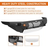 image:imageHooke Road 0305 4Runner Grizzly Front Bumper for 20032005 Toyota 4Runner 4th Gen Full Width Design for Street Driving amp Trail Protection Sturdy Steel Bumper with Skid Plate LED Lights