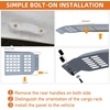 image:imageHooke Road 0309 4Runner Overhead MOLLE Panel Cargo Rack for 20032009 Toyota 4Runner 4th GenExclude Sunroof Version Rear Top Storage Steel Shelf Tool Organizer NoDrill Installation