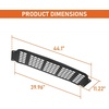 image:imageHooke Road 0309 4Runner Overhead MOLLE Panel Cargo Rack for 20032009 Toyota 4Runner 4th GenExclude Sunroof Version Rear Top Storage Steel Shelf Tool Organizer NoDrill Installation