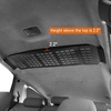 image:imageHooke Road 0309 4Runner Overhead MOLLE Panel Cargo Rack for 20032009 Toyota 4Runner 4th GenExclude Sunroof Version Rear Top Storage Steel Shelf Tool Organizer NoDrill Installation