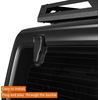 image:imageHooke Road 2PCS JL Rear Window Hinge Covers Back Glass Bracket Protector for 20182026 Jeep Wrangler JL JLU Liftgate Hings Trim Plastic Caps