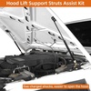 image:imageHooke Road 2PCS Wrangler JK Hood Struts Lift Support Kit for 20112018 Jeep Wrangler JK 2 or 4 Doors Sahara Sport Rubicon Unlimited Hood Accessories Parts