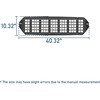 image:imageHooke Road 4Runner Rear Overhead Storage MOLLE Panel Cargo Rack for 20102024 Toyota 4Runner 5th Gen Trunk Cargo Shelf Interior Accessories Steel