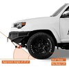 image:imageHooke Road 5th Gen 4Runner Front Bumper for 20142024 Toyota 4Runner Offroad Steel Bumper Guard with Winch Plate LED Lights Skid Plate
