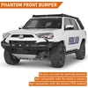 image:imageHooke Road 5th Gen 4Runner Front Winch Bumper for 20142024 Toyota 4Runner Exclude Limited Full Width Steel Bumper Guard with LED Lights and Skid Plate