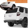 image:imageHooke Road 5th Gen 4Runner Tubular Rear Bumper for 20102024 Toyota 4Runner Lightweight Steel Tube Style Bumper for Overlanding Includes 2 LED Lights amp DRing Mounts