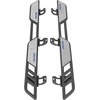 image:imageHooke Road 6 Wide Side Step Running Boards for 20182026 Jeep Wrangler JL 4 Doors Only JLU Rock Slider Rails Nerf Bars with Stainless Steel Step Pads