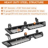 image:imageHooke Road 63 Wide Side Step Running Boards for 20032009 Toyota 4Runner 4th Gen Excluding Limited Rock Slider Rails Nerf Bars with Stainless Steel Step Pads