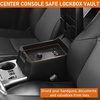image:imageHooke Road Center Console Safe Lockbox for 20102024 Toyota 4Runner 5th Gen  Insert Armrest Storage Safety Password Lock Box Heavy Duty Steel Vault