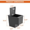 image:imageHooke Road Center Console Safe Lockbox for 20102024 Toyota 4Runner 5th Gen  Insert Armrest Storage Safety Password Lock Box Heavy Duty Steel Vault
