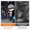 image:imageHooke Road JL Aluminum Front Door Pockets Storage Net Replacement for 20182026 Jeep Wrangler JL Gladiator JT Manual Seat Only 2 PCS Door Pocket InsertsRear Door Pockets