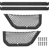 image:imageHooke Road JL Aluminum Front Door Pockets Storage Net Replacement for 20182026 Jeep Wrangler JL Gladiator JT Manual Seat Only 2 PCS Door Pocket InsertsRear Door Pockets
