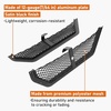 image:imageHooke Road JL Aluminum Front Door Pockets Storage Net Replacement for 20182026 Jeep Wrangler JL Gladiator JT Manual Seat Only 2 PCS Door Pocket InsertsFront Door Pockets