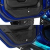 image:imageHooke Road JL Aluminum Front Door Pockets Storage Net Replacement for 20182026 Jeep Wrangler JL Gladiator JT Manual Seat Only 2 PCS Door Pocket InsertsFront  Rear Combo