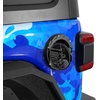 image:imageHooke Road JL Aluminum Fuel Filler Door Gas Cap Tank Cover for 20182026 Jeep Wrangler JL JLU 24 Doors Half Face Style