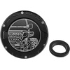 image:imageHooke Road JL Aluminum Fuel Filler Door Gas Cap Tank Cover for 20182026 Jeep Wrangler JL JLU 24 Doors Half Face Style