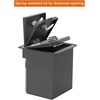 image:imageHooke Road JL Gladiator Center Console Safe Lockbox Insert Armrest Storage for 20182026 Jeep Wrangler JL amp Gladiator JT Exclude Rubicon Heavy Duty Safety Password Lock Box Vault Black Steel