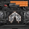 image:imageHooke Road JL Gladiator Engine Radiator with 3 Cooling Fans for 20182026 Jeep Wrangler JL amp Gladiator JT Quality Aluminum Replacement Fan Kit for Summer Driving amp Tough OffRoad