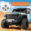 image:imageHooke Road JL Gladiator Engine Radiator with 3 Cooling Fans for 20182026 Jeep Wrangler JL amp Gladiator JT Quality Aluminum Replacement Fan Kit for Summer Driving amp Tough OffRoad