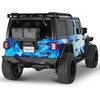 image:imageHooke Road JL Jerry Can Mount Tailgate Cargo Basket for 20182026 Jeep Wrangler JL JLU Water Tanks Gas Can Holder Rear Door Storage Tray Spare Tire Delete Rack