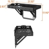 image:imageHooke Road JL Jerry Can Mount Tailgate Cargo Basket for 20182026 Jeep Wrangler JL JLU Water Tanks Gas Can Holder Rear Door Storage Tray Spare Tire Delete Rack